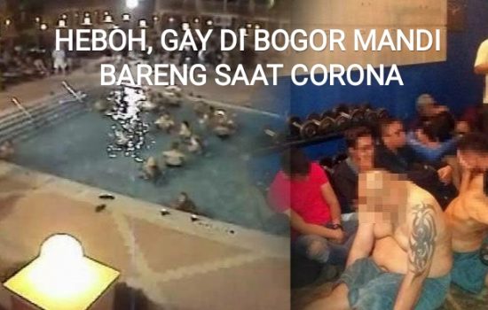 Parah! Saat Corona, 16 Gay Ini Malah Mandi Bareng di Bogor