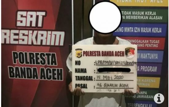 Raba Tubuh Wanita Tetangganya di Banda Aceh, Polisi Tangkap Pria 40 Tahun