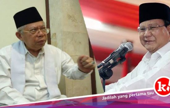 Wah! Ma’ruf Amin Akan Diganti Prabowo?