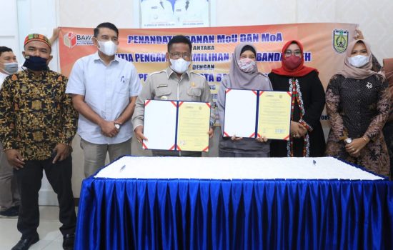 Wali Kota Teken MoU dan MoA dengan Panwaslih