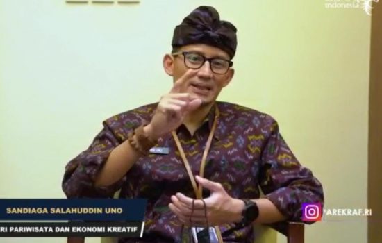 Menteri Pariwisata dan Ekonomi Kreatif Sandiaga Uno Bangga Dengan Banda Aceh