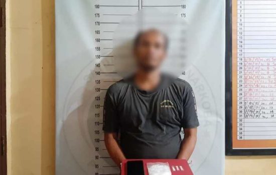 Simpan Sabu di Bawah Pohon Mangga, Seorang Petani di Pidie Ditangkap